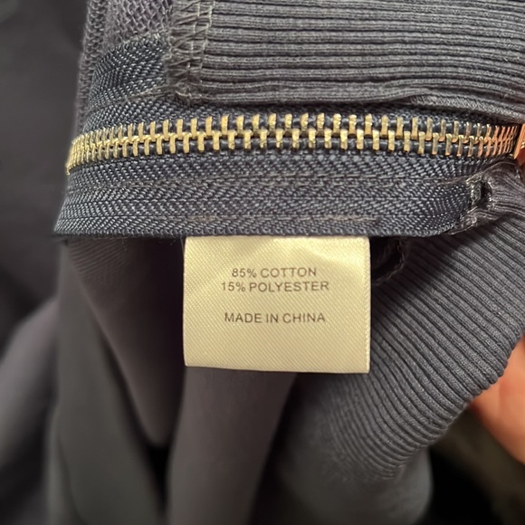 Aiden & Oak Joelle Size Zip Sweatshirt Large - Picture 5 of 8